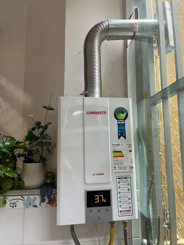Instalação aquecedor Lorenzetti digital 37 graus - Falcon Aquecedores